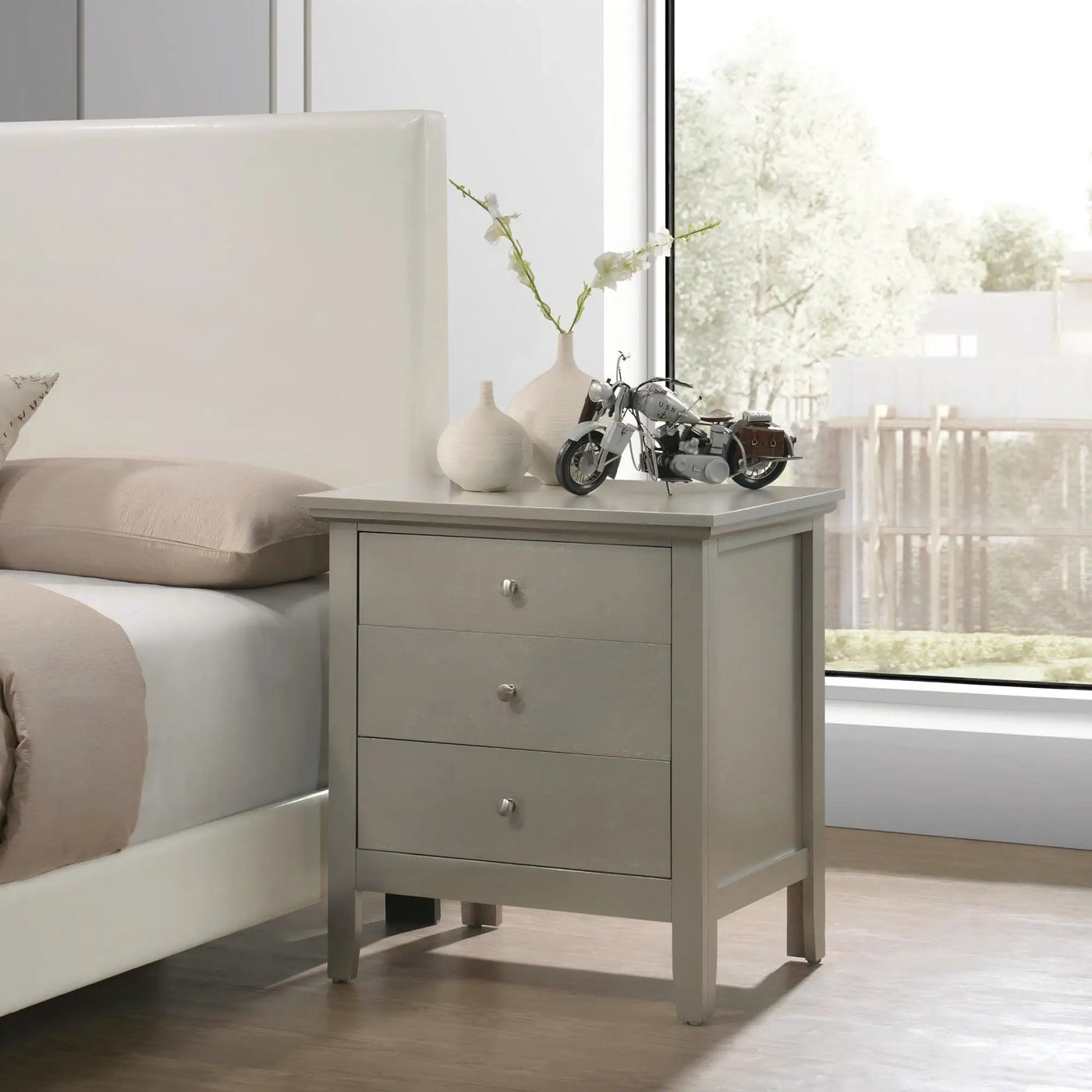 3 Drawer Nightstand & Dove Tailed Drawers by HouseOfZazla