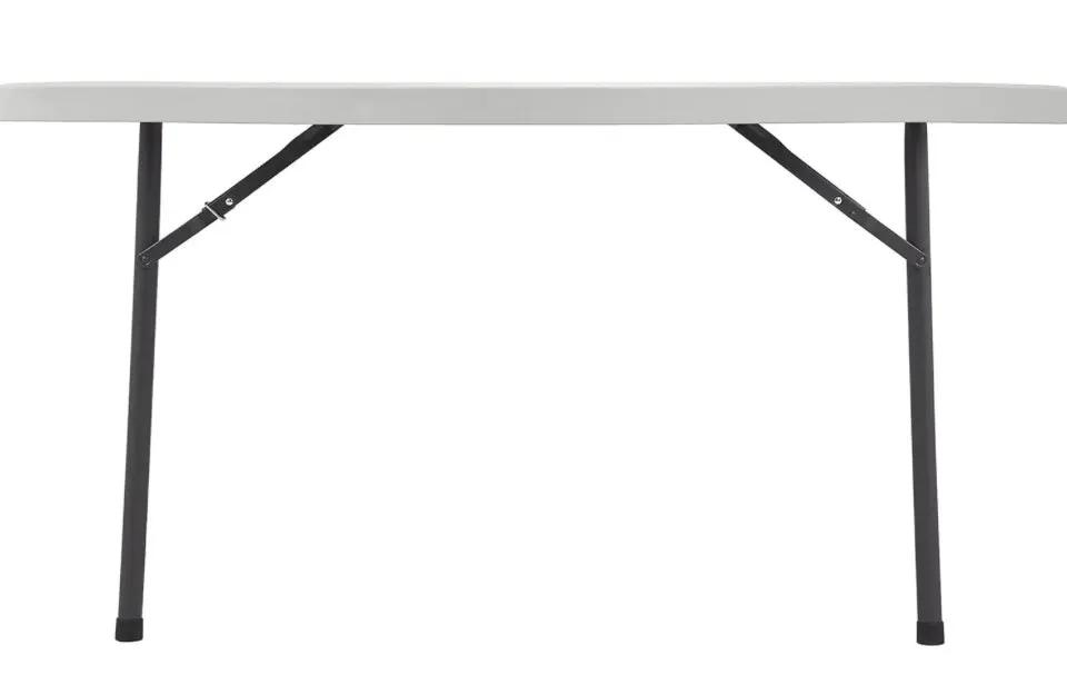 Open Box Lorell Banquet Table, 60 by 60 by 29-1/2-Inch, Platinum by Selzalot