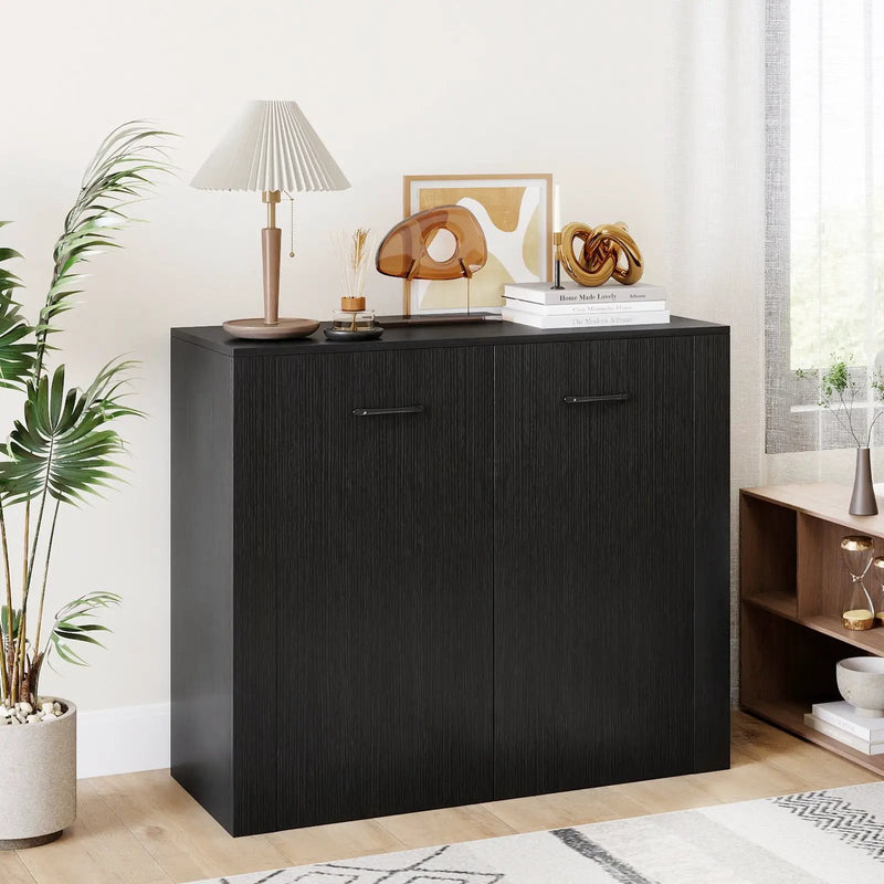 38" Buffet Modern Sideboard Cabinet with Storage by DirectDeals