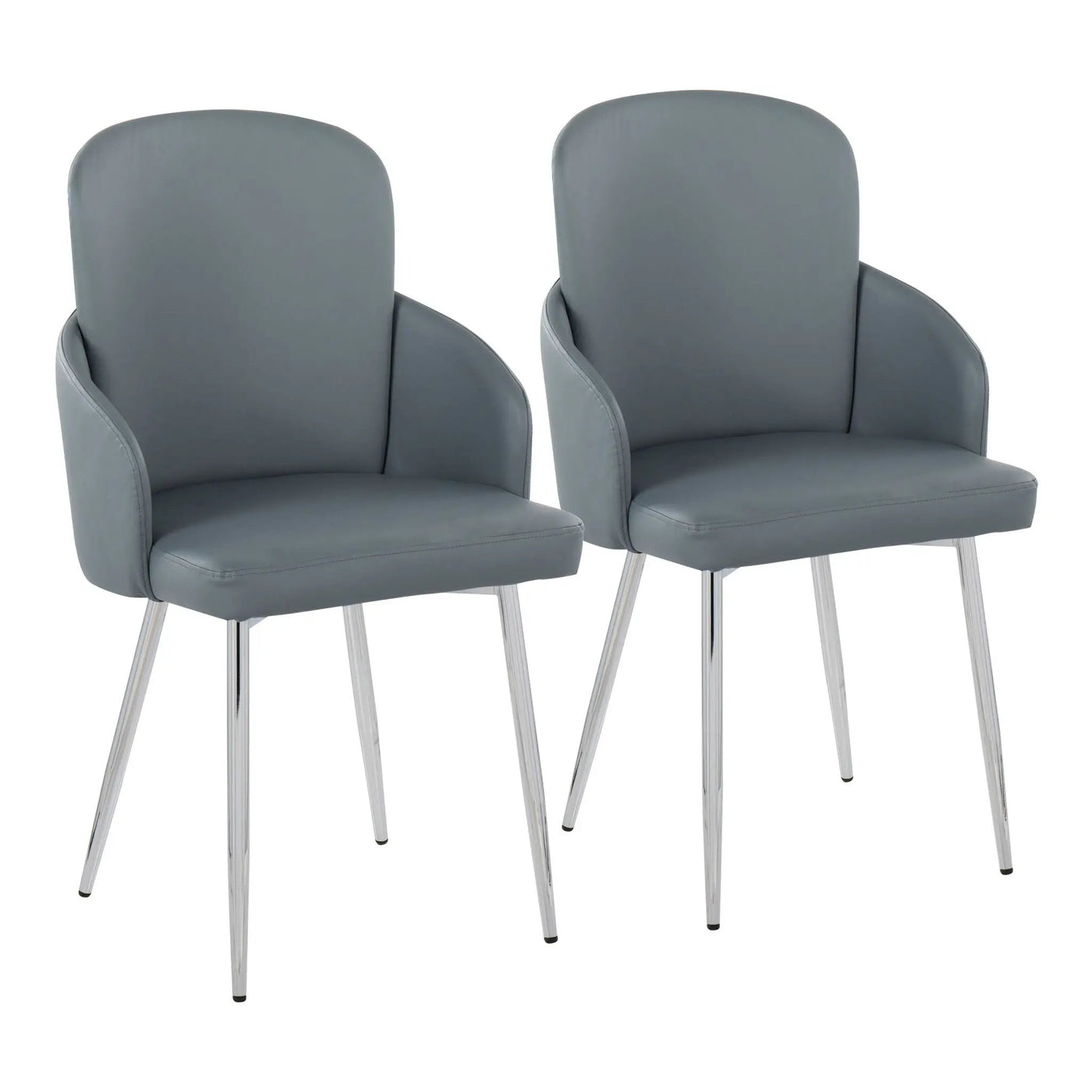 Dahlia - Contemporary, Dining Chair (Set of 2) by HouseOfZazla