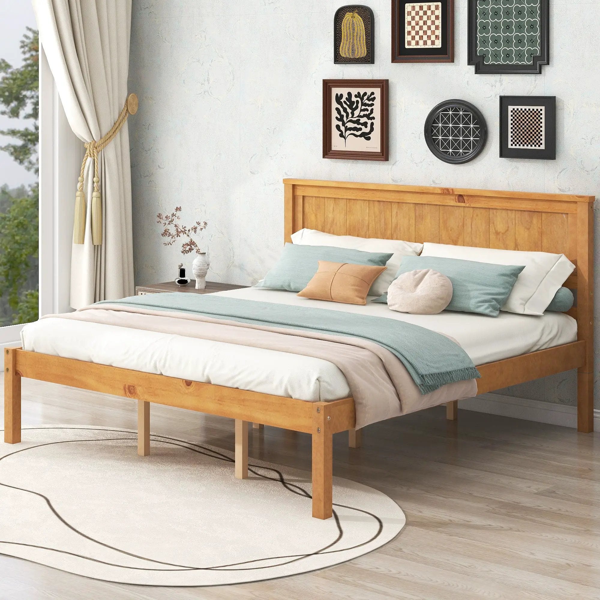 Platform Bed Frame With Headboard by Unique Piece Furniture