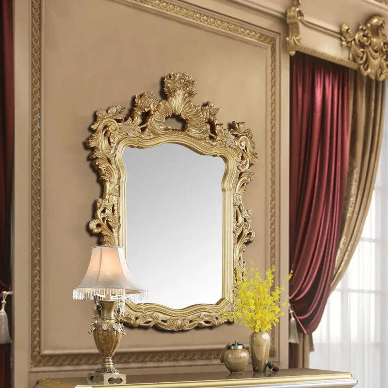 Seville - Mirror - Gold by Unique Piece Furniture