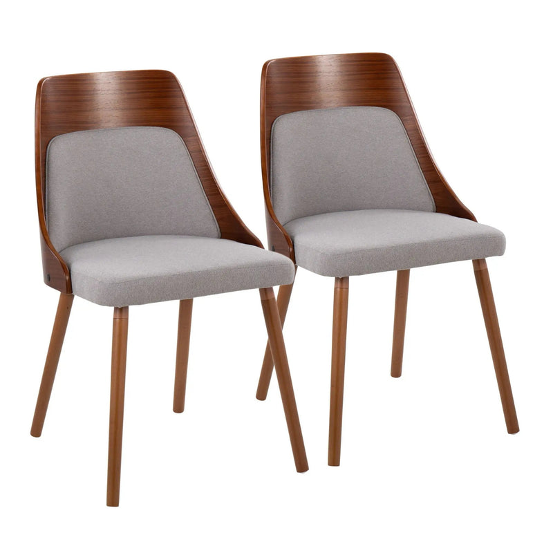 Anabelle - Mid-Century Modern Chair (Set of 2) by HouseOfZazla