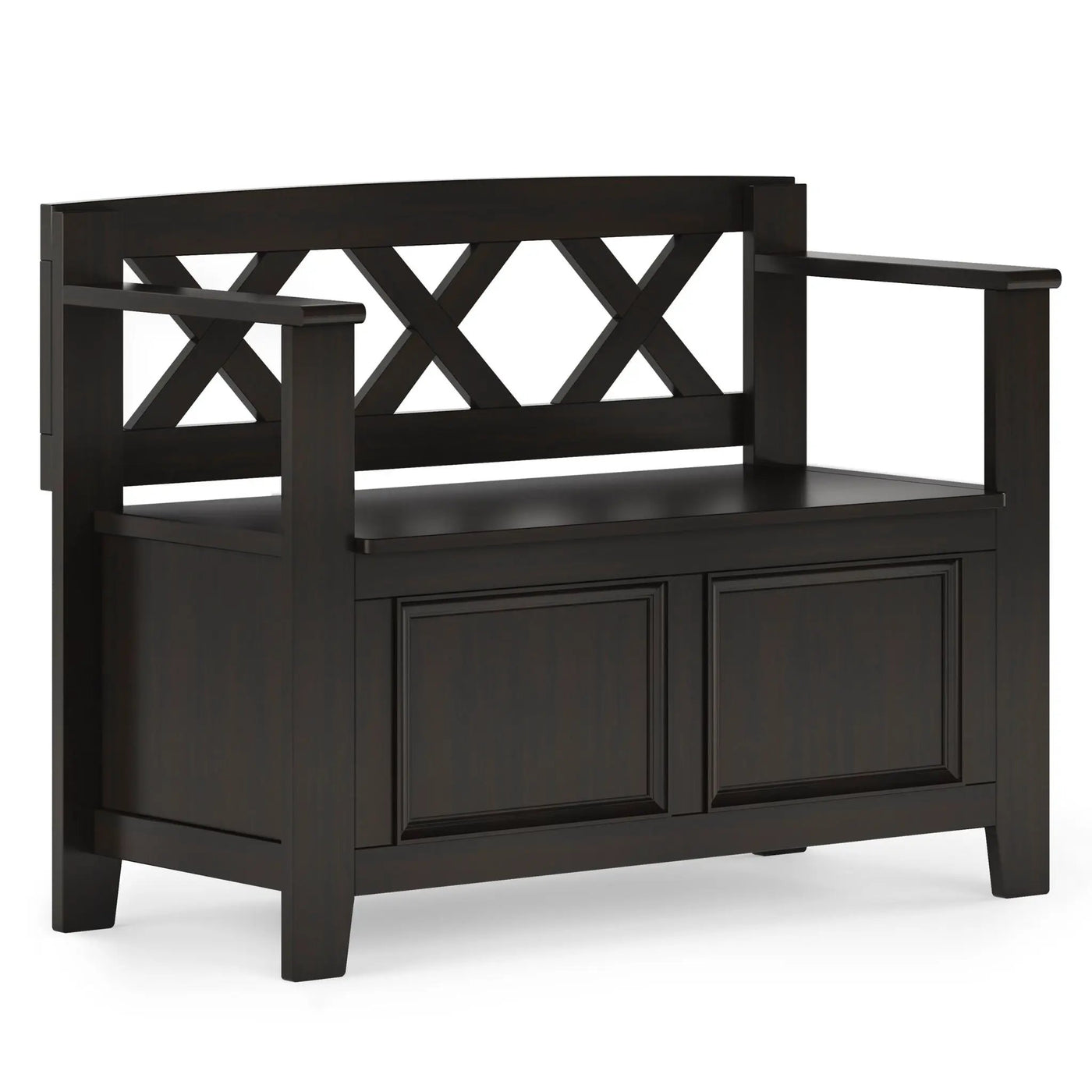Amherst - Small Transitional Entryway Storage Bench by Unique Piece Furniture