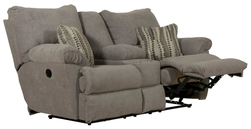 Sadler - Lay Flat Reclining Console Loveseat by Unique Piece Furniture