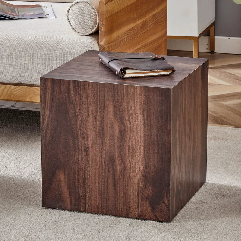 Luxurious Wood Grain Coffee Table Elegant Design For Living Room - Walnut by Unique Piece Furniture