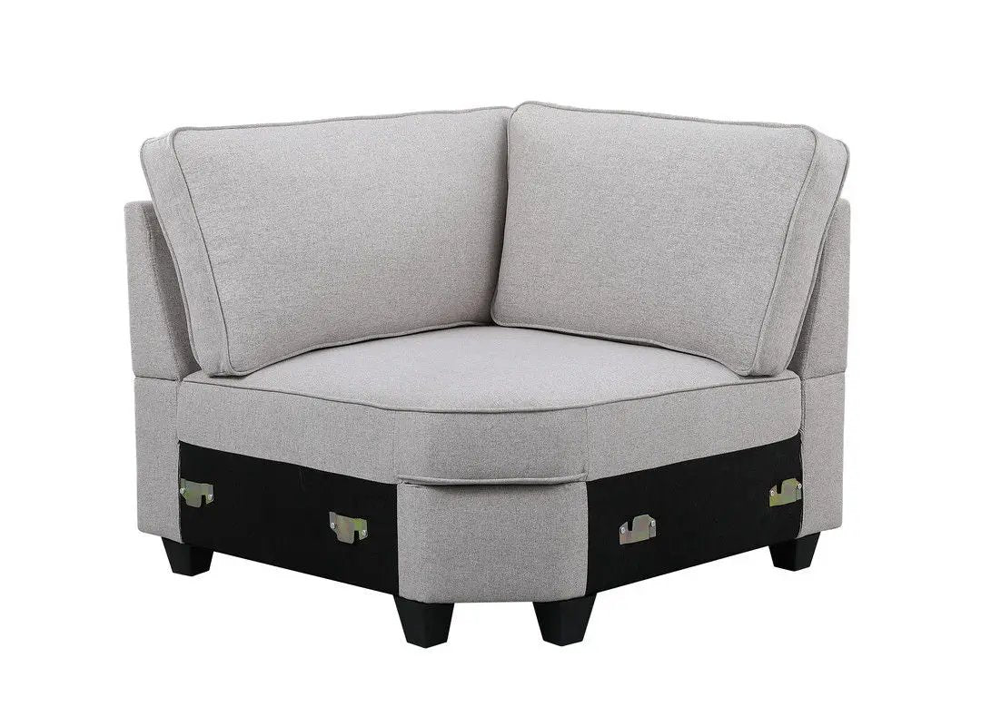 Leo - Comfor Modular Sofa And Ottoman by HouseOfZazla