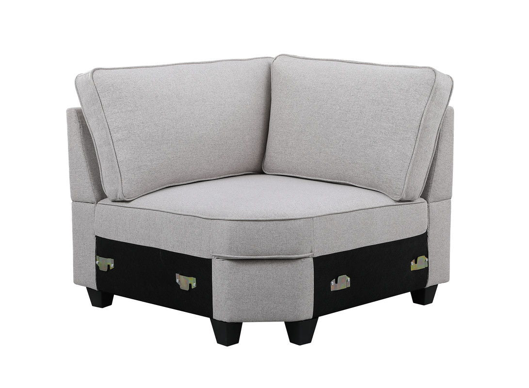 Leo - Comfor Modular Sofa And Ottoman by HouseOfZazla