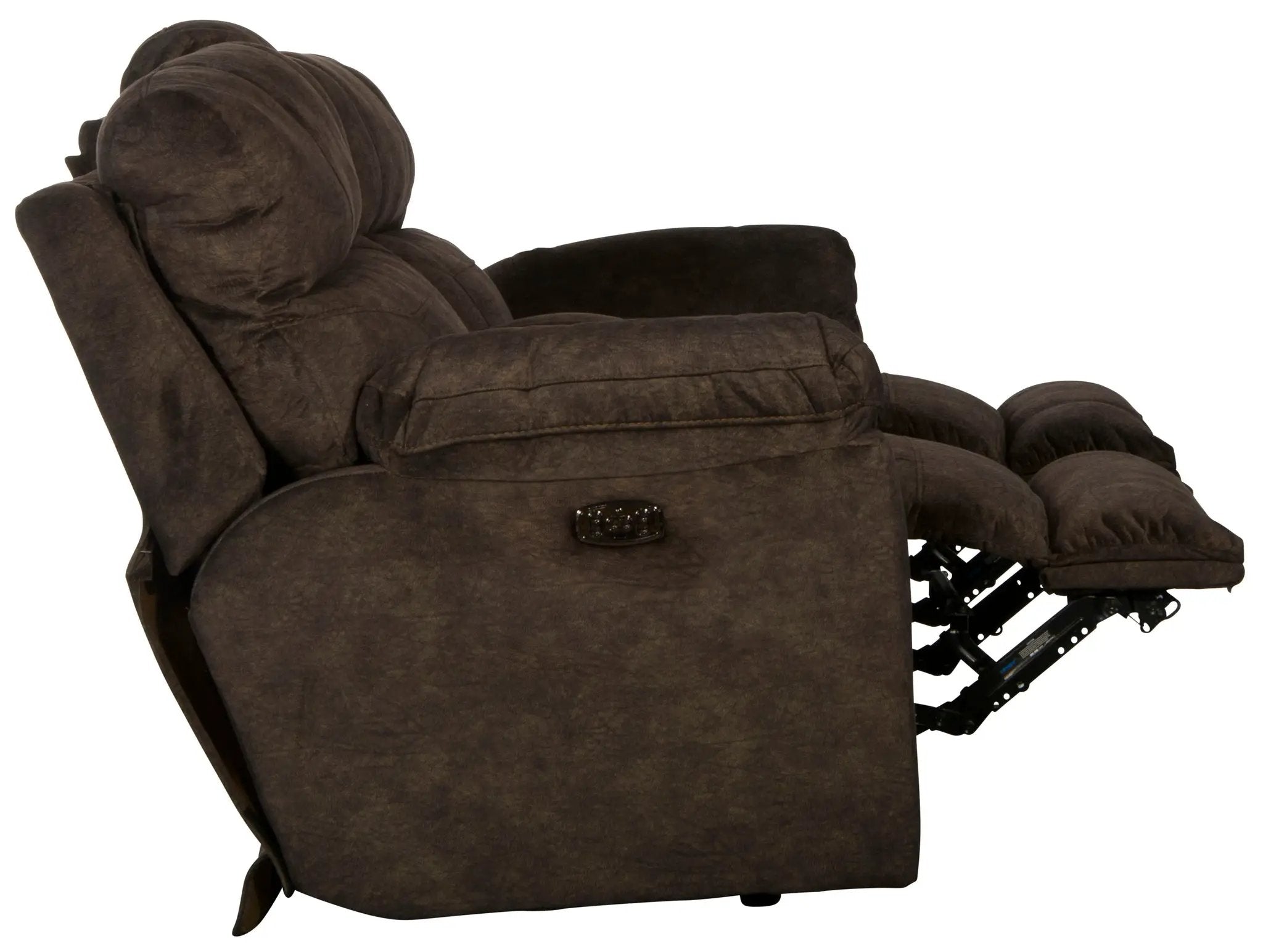 Sedona - Power Hdrst With Lumbar Lay Flat Reclining Console Loveseat With Storage & Cupholders by Unique Piece Furniture