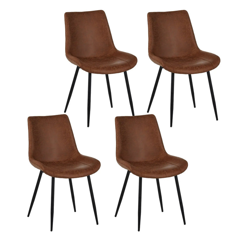 Dining Chairs (Set of 4) - Brown by Unique Piece Furniture