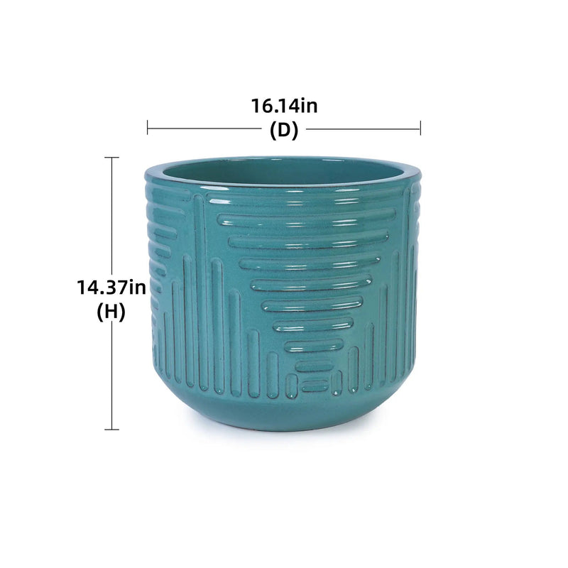 Versatile Flowerpot Planter for Patio, Garden, and Windowsill by HouseOfZazla