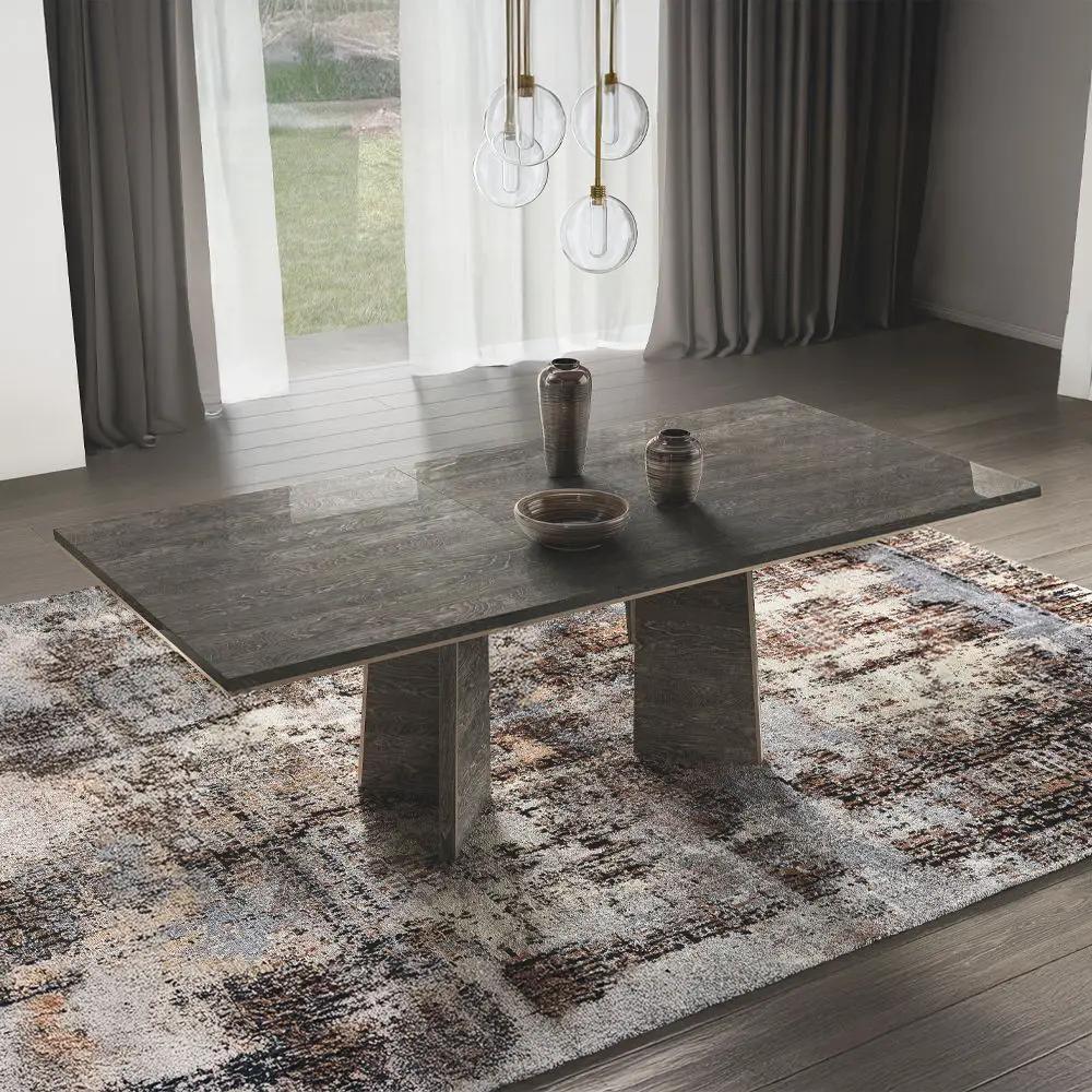 Venezia - Dining Table - Gray by Unique Piece Furniture