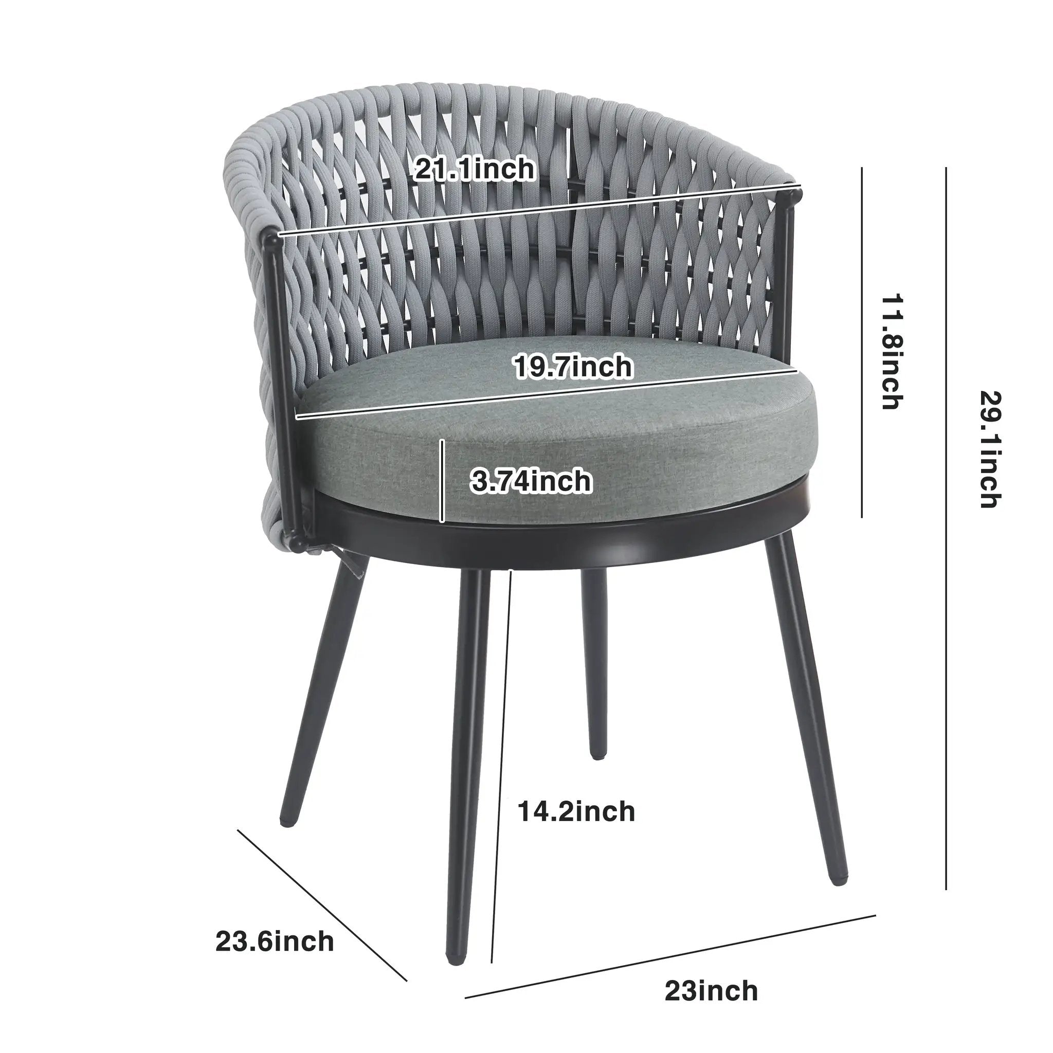 Outdoor Dining Chair by HouseOfZazla