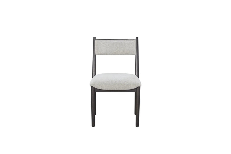 Comfortable Upholstery Cresent Chair (Set of 2) - Peppercorn by Unique Piece Furniture