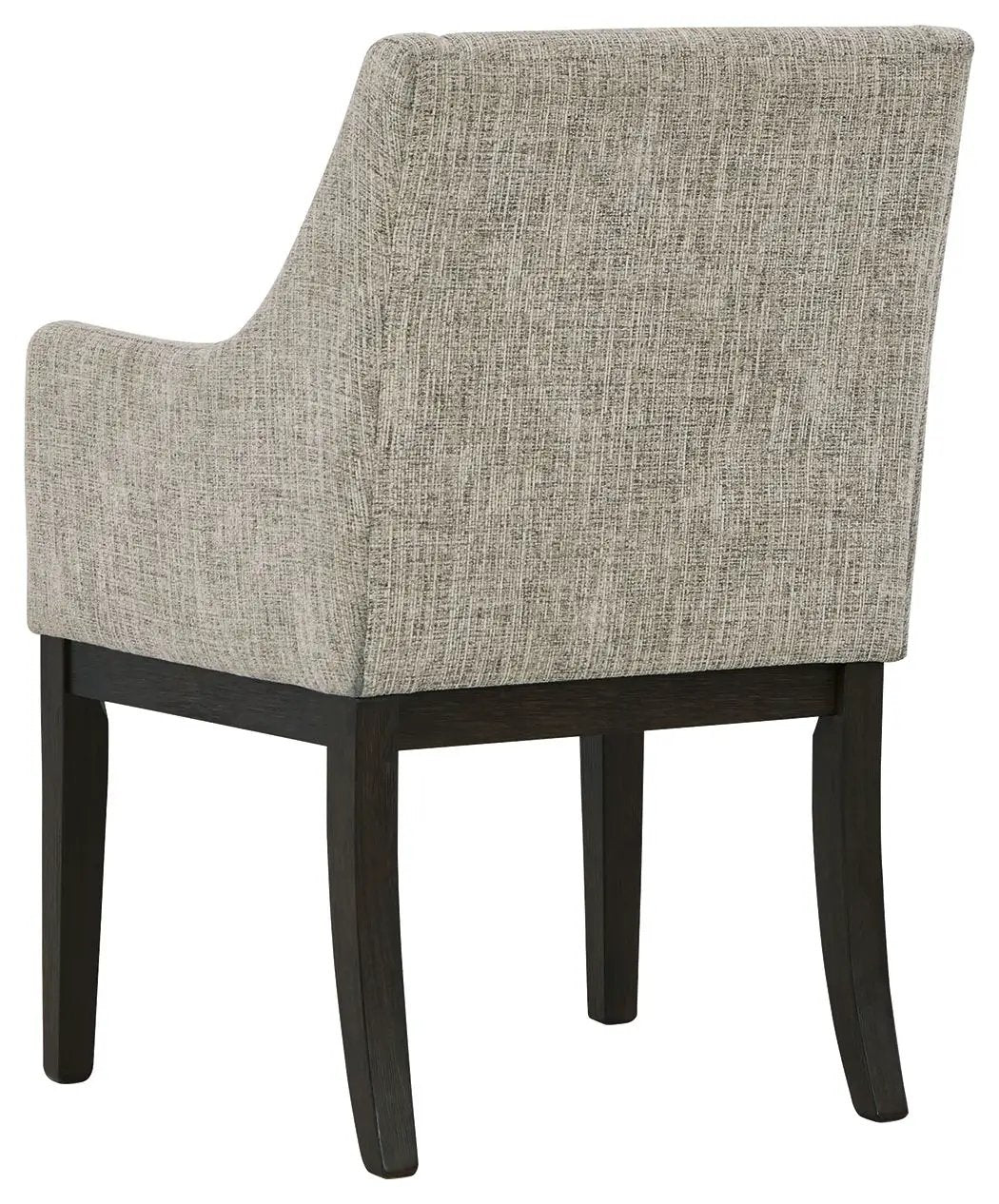 Burkhaus - Dining UPH Arm Chair (Set of 2) - Beige / Dark Brown by Unique Piece Furniture
