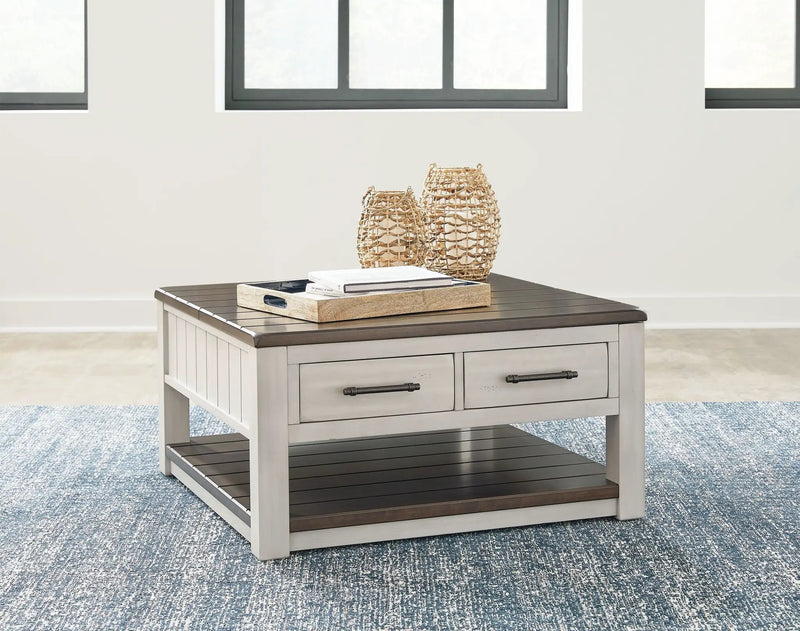 Darborn - Lift Top Cocktail Table - Gray / Brown by Unique Piece Furniture
