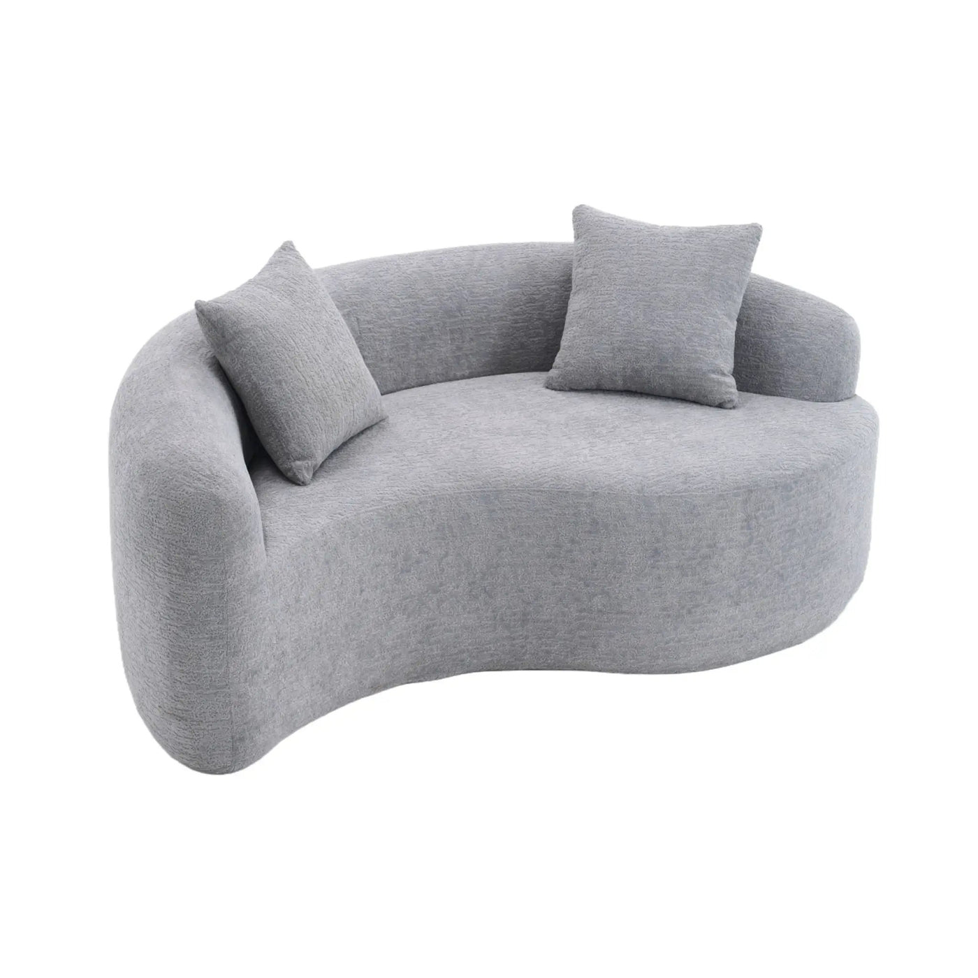 Tai Chi - Curved Dual Depth Loveseat by Unique Piece Furniture