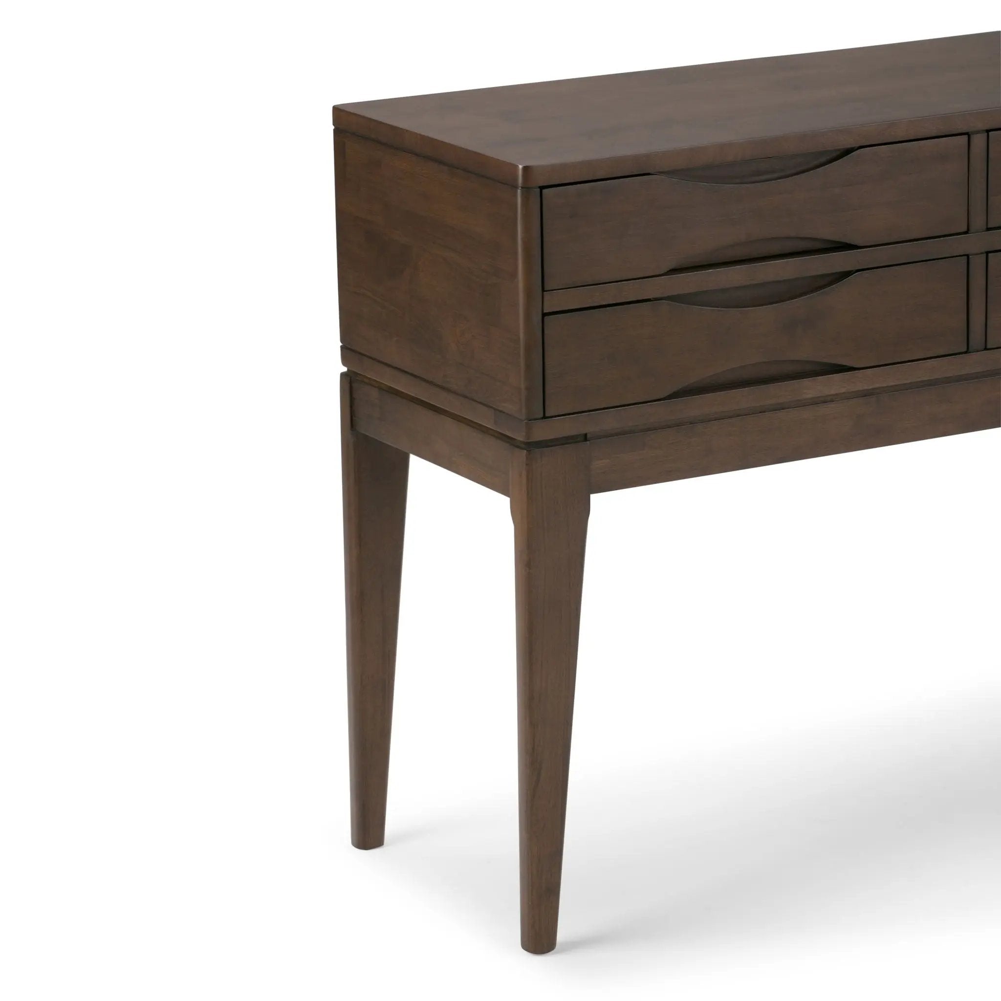 Harper - Hallway Console Table - Walnut Brown by Unique Piece Furniture