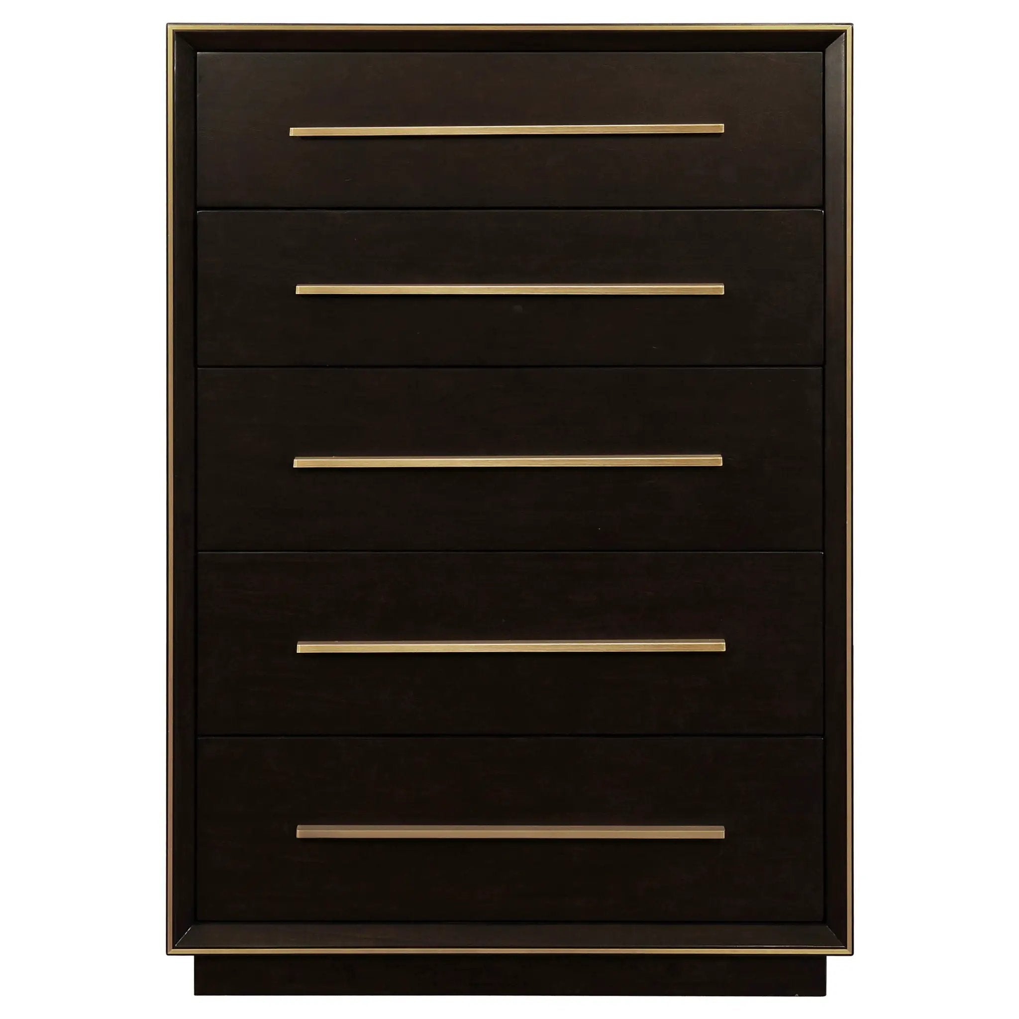 Durango 5-drawer Bedroom Chest Smoked Peppercorn by Unique Piece Furniture