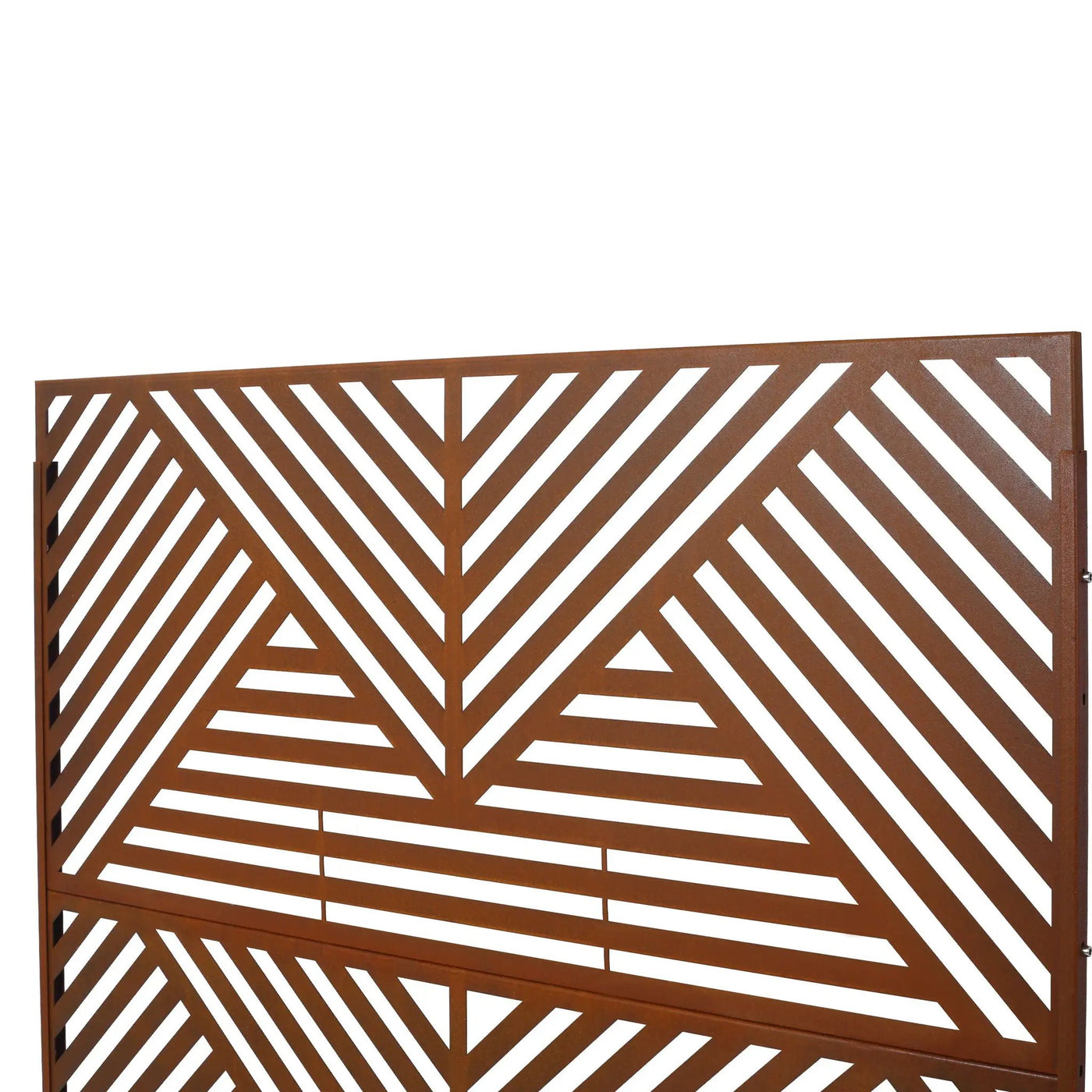 Freestanding Outdoor & Indoor Freestanding Metal Privacy Screen by HouseOfZazla