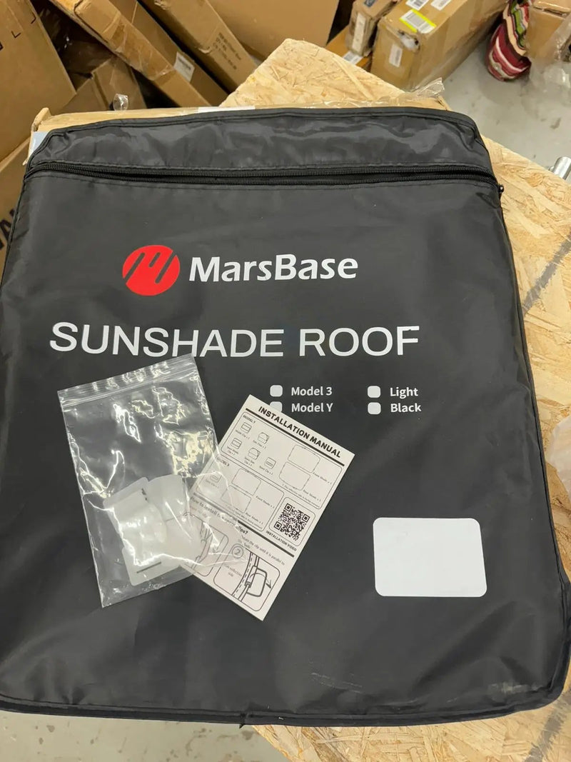 Marsbase roof Sunshade Compatible with Model Y 2020 2021 2022 2023 2024 Front and Rear Skylight Sunshade Curtain by Selzalot