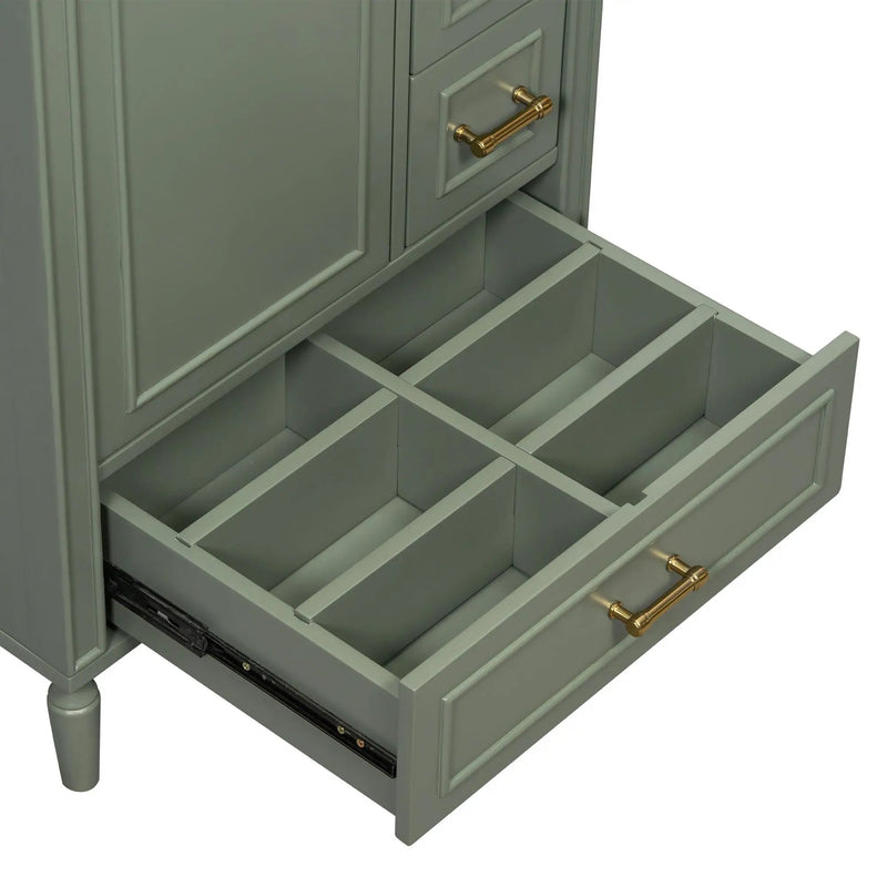 Traditional Bathroom Vanity Set With Soft Close Doors