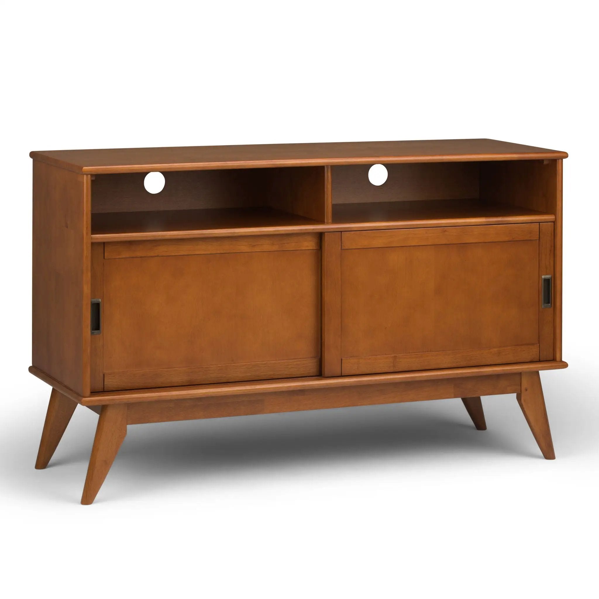 Draper - Handcrafted Mid Century Low TV Media Stand by Unique Piece Furniture