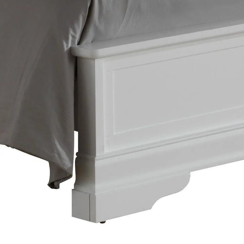 Sleigh Bed With Low Footboard by Unique Piece Furniture