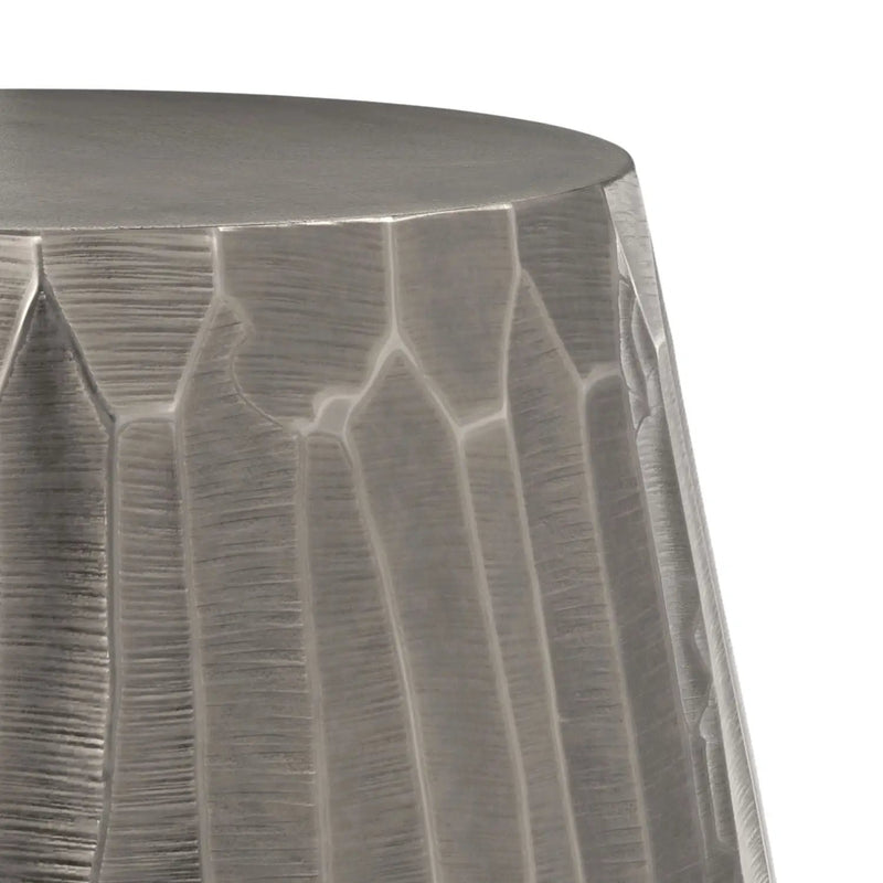 Nellie - Cast Aluminum Side Table - Black by Unique Piece Furniture