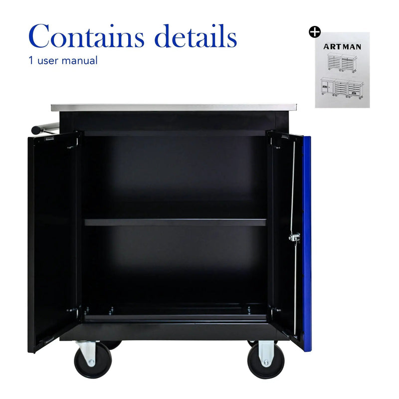 Movable Lockable Double Door Partition Storage Locker by HouseOfZazla