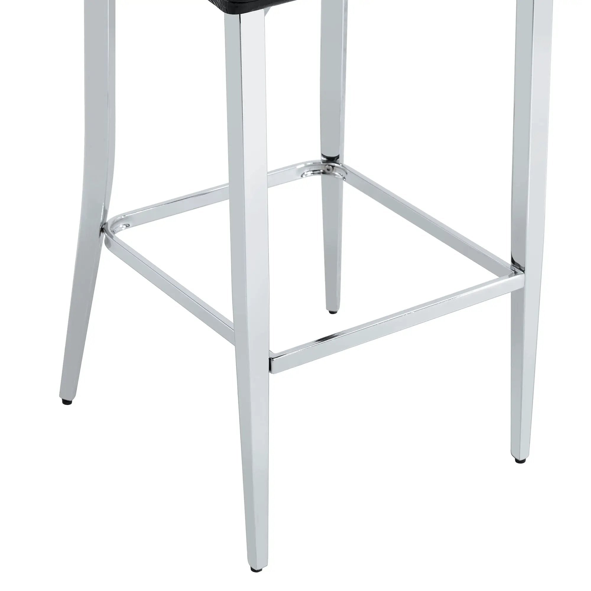 Bar Chairs & Crystal Clasp Design (Set of 2)