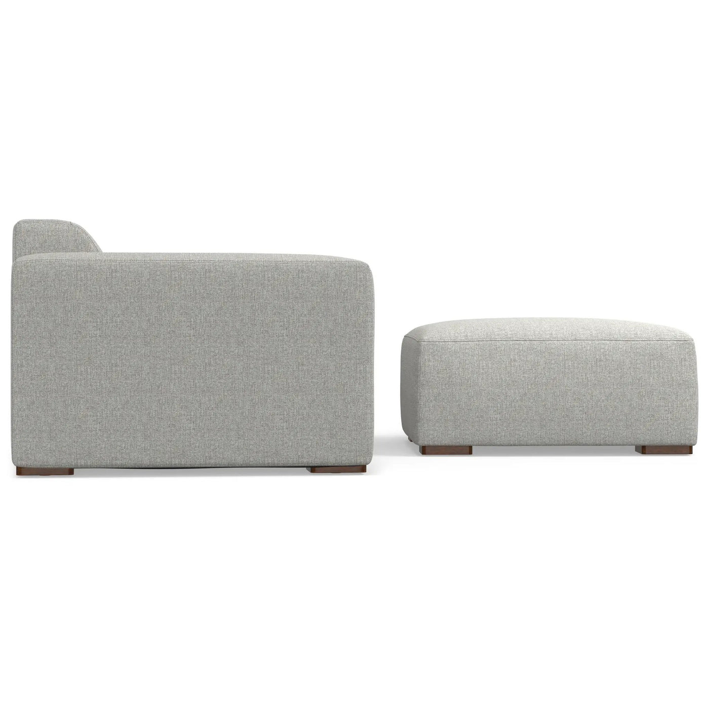 Rex - Handcrafted Sectional Sofa And Ottoman by Unique Piece Furniture