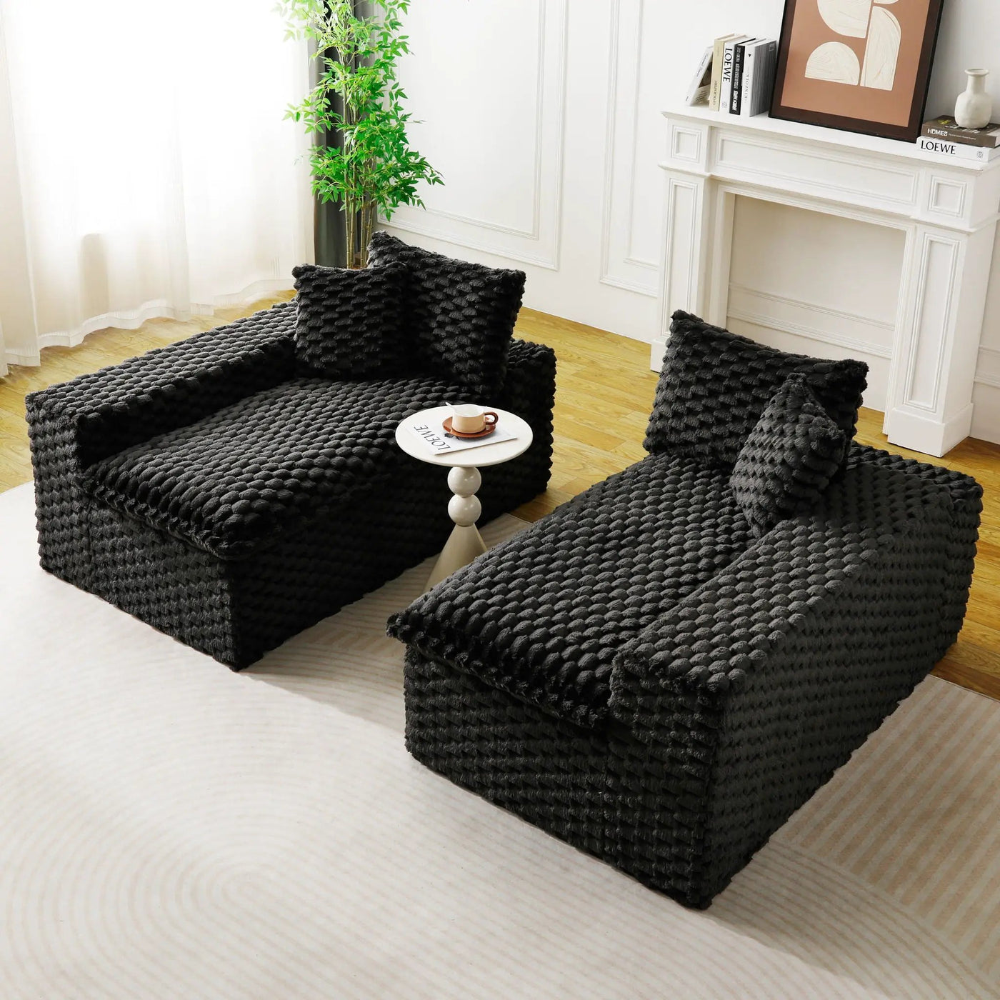 Multifunctional Sofa, Side-By-Side Or Facing Each Other by HouseOfZazla