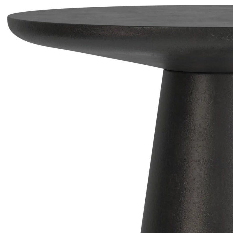 Gloria - Cast Aluminum Side Table - Black by Unique Piece Furniture