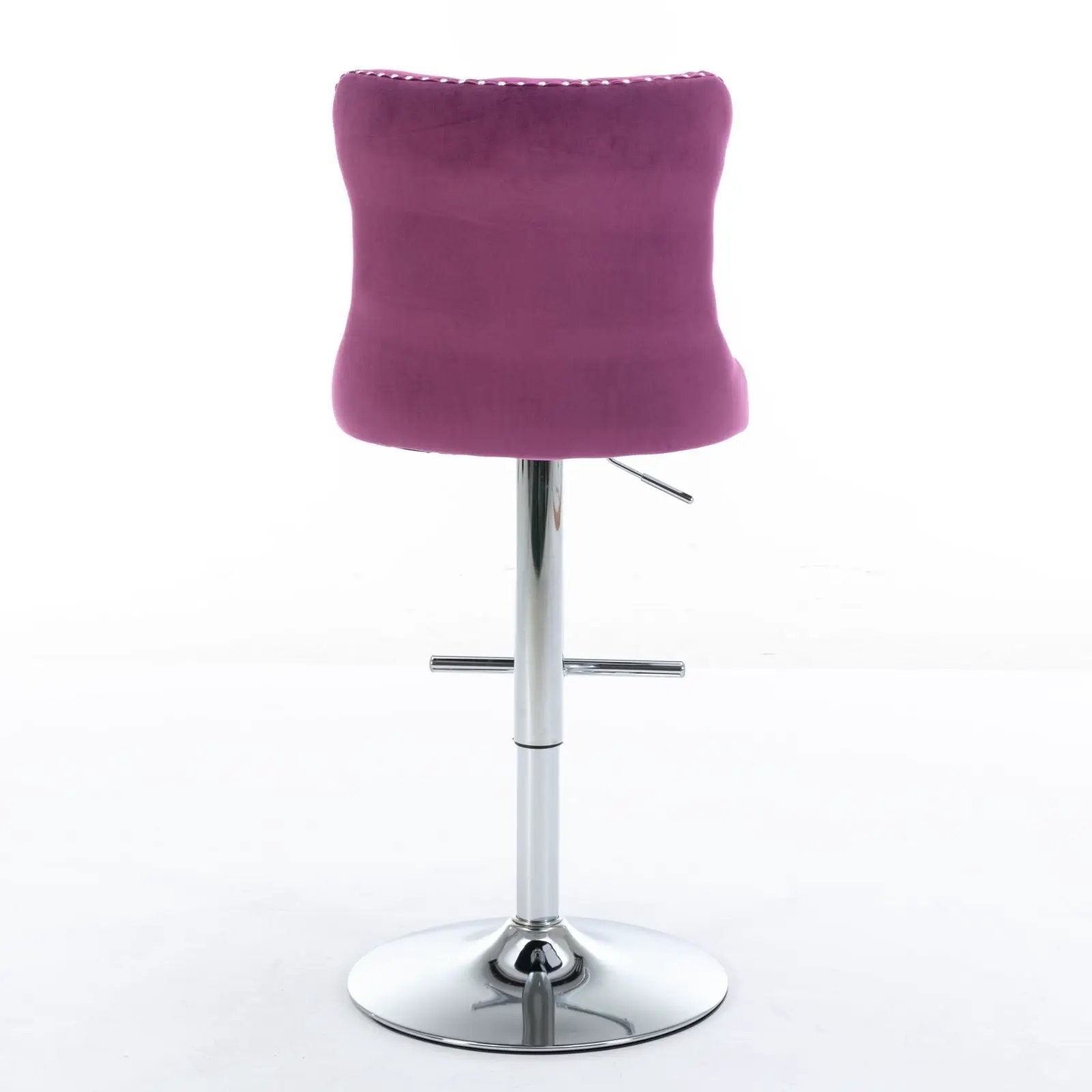 Swivel Adjustable Height Barstools Set of 2 by HouseOfZazla
