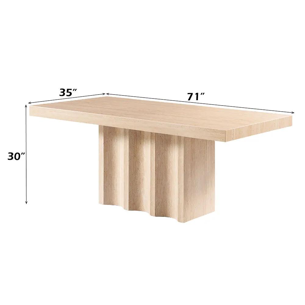 Inca - Dining Table - Beige by Unique Piece Furniture