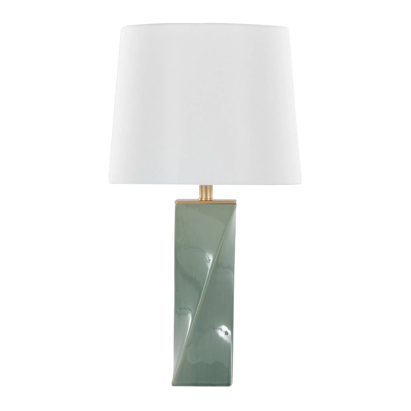 Curvo - Square Contemporary Table Lamp by HouseOfZazla