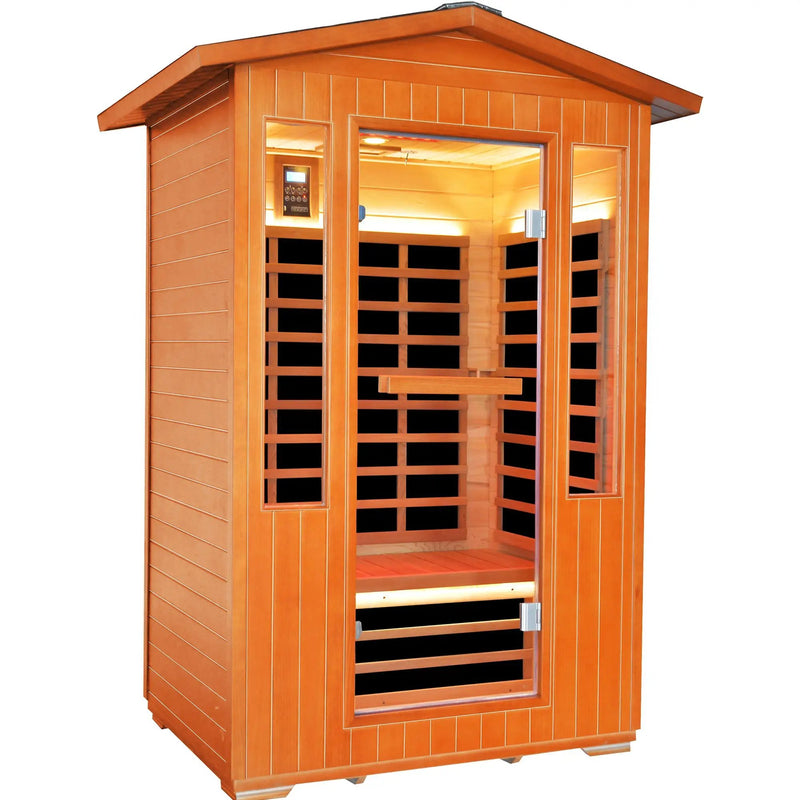 Outdoor Sauna Room for 2 People by HouseOfZazla