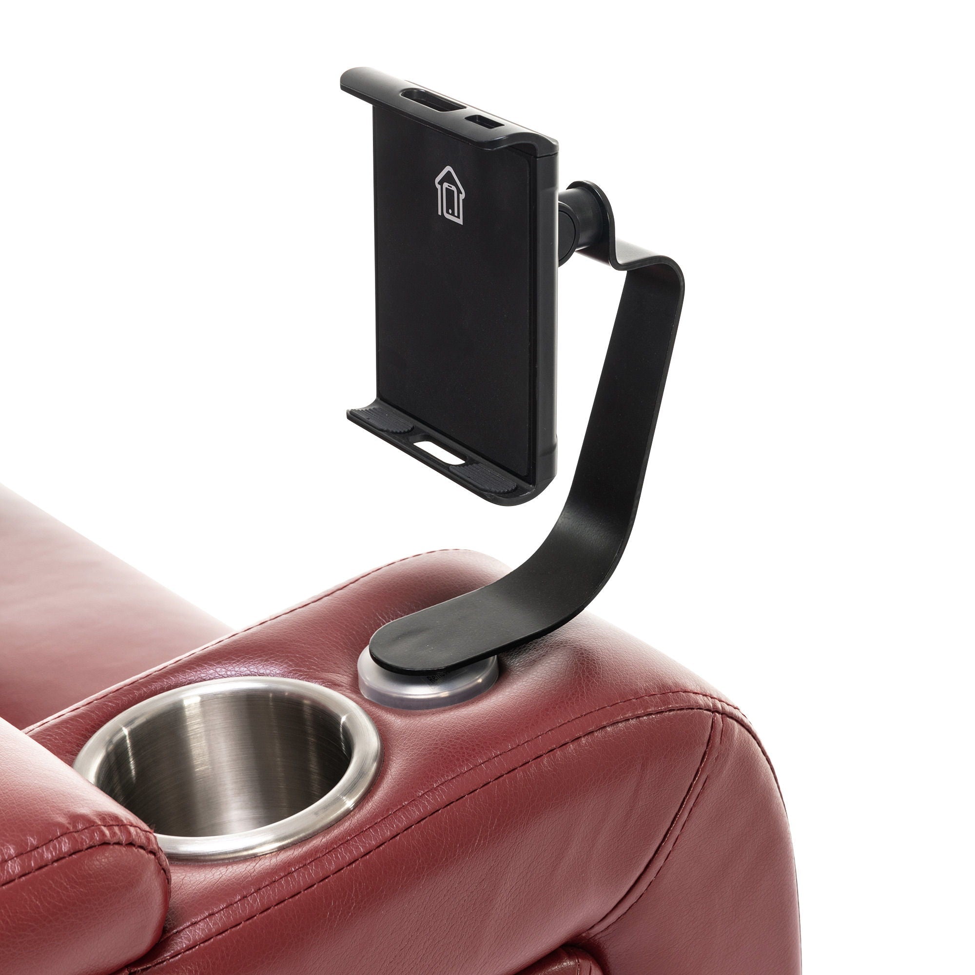 270 Degree Swivel Power Recliner With Tray Table, Phone Holder, Cup Holder, USB Port by HouseOfZazla