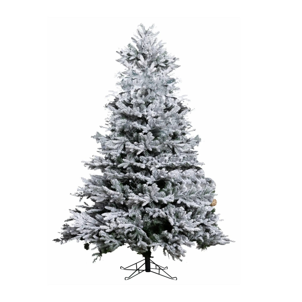 7 Ft Snow-Flocked PE/PVC Hybrid Christmas Tree by HouseOfZazla