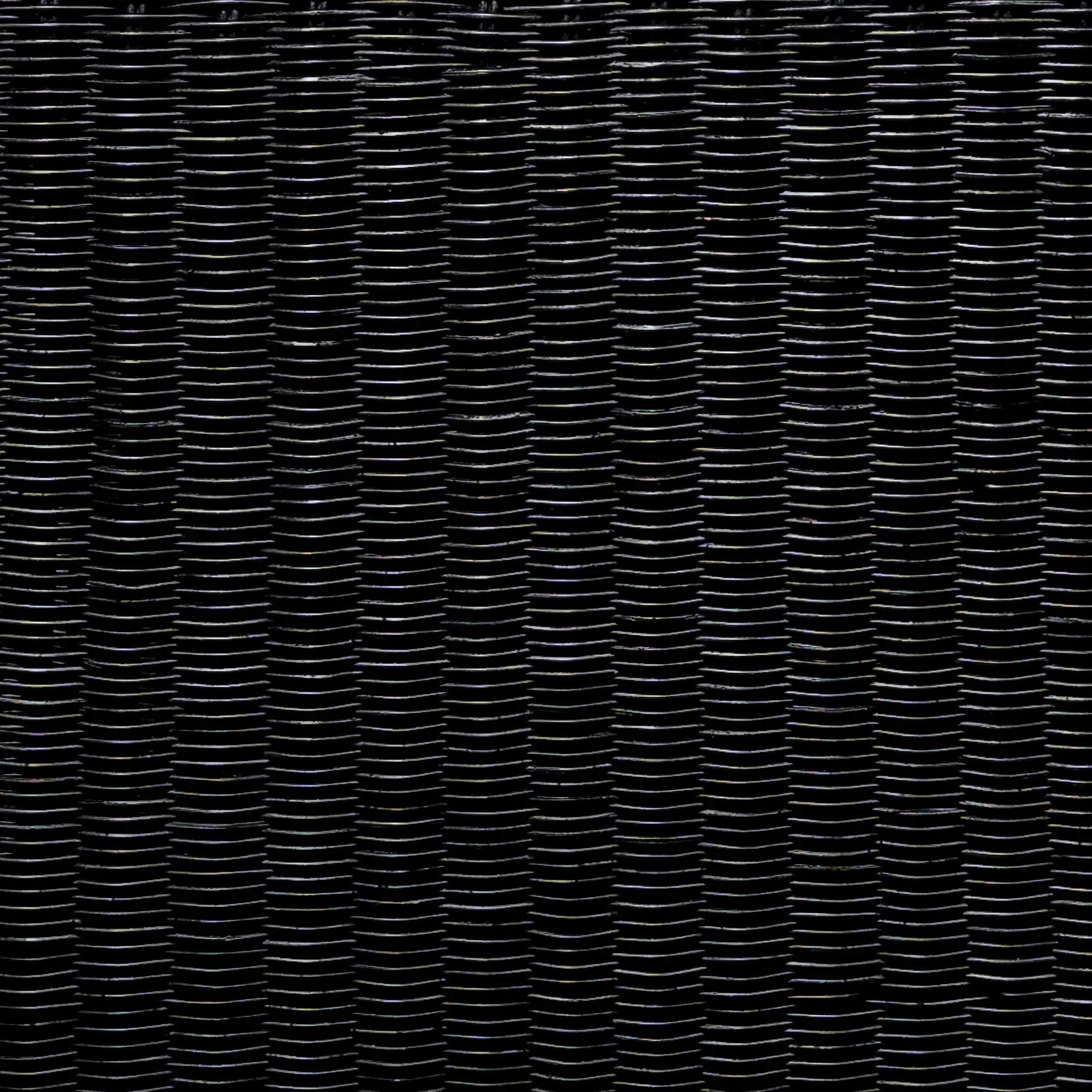 Cahya Woven Rattan Square Coffee Table Black by Unique Piece Furniture