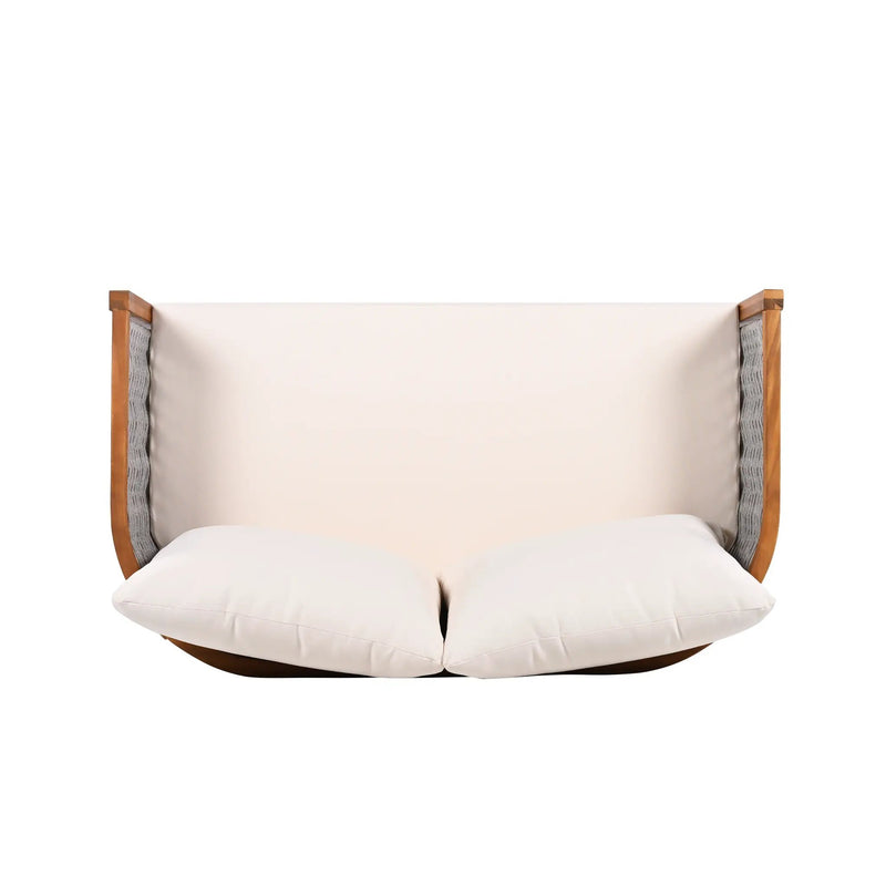 Outdoor Unique Tub Design 4-Seat Sofa Set with Woven Rope by HouseOfZazla
