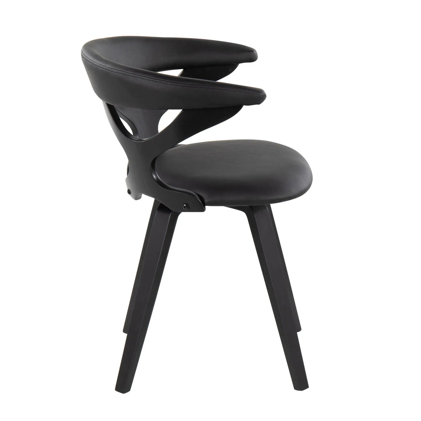 Gardenia - Mid-Century Modern Dining Chair With Swivel by HouseOfZazla