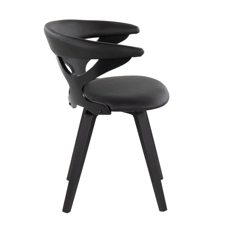 Gardenia - Mid-Century Modern Dining Chair With Swivel by HouseOfZazla