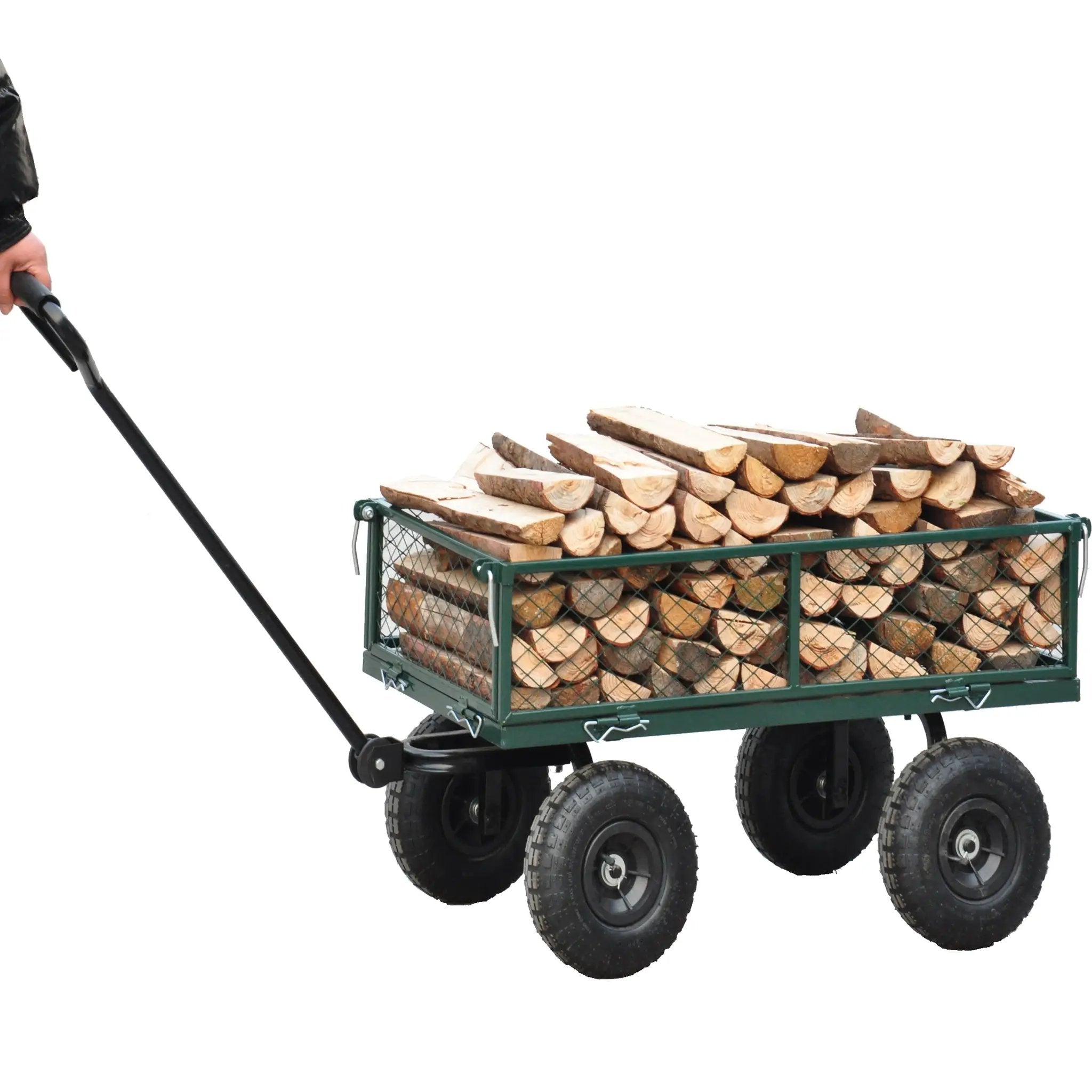 Wagon Cart Garden Cart Trucks in Green by HouseOfZazla
