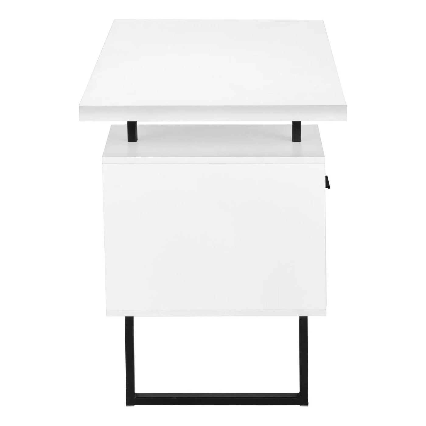 Computer Desk For Home Office, Laptop, Left, Right Set - Up, Storage Drawers, Contemporary & Modern by Unique Piece Furniture