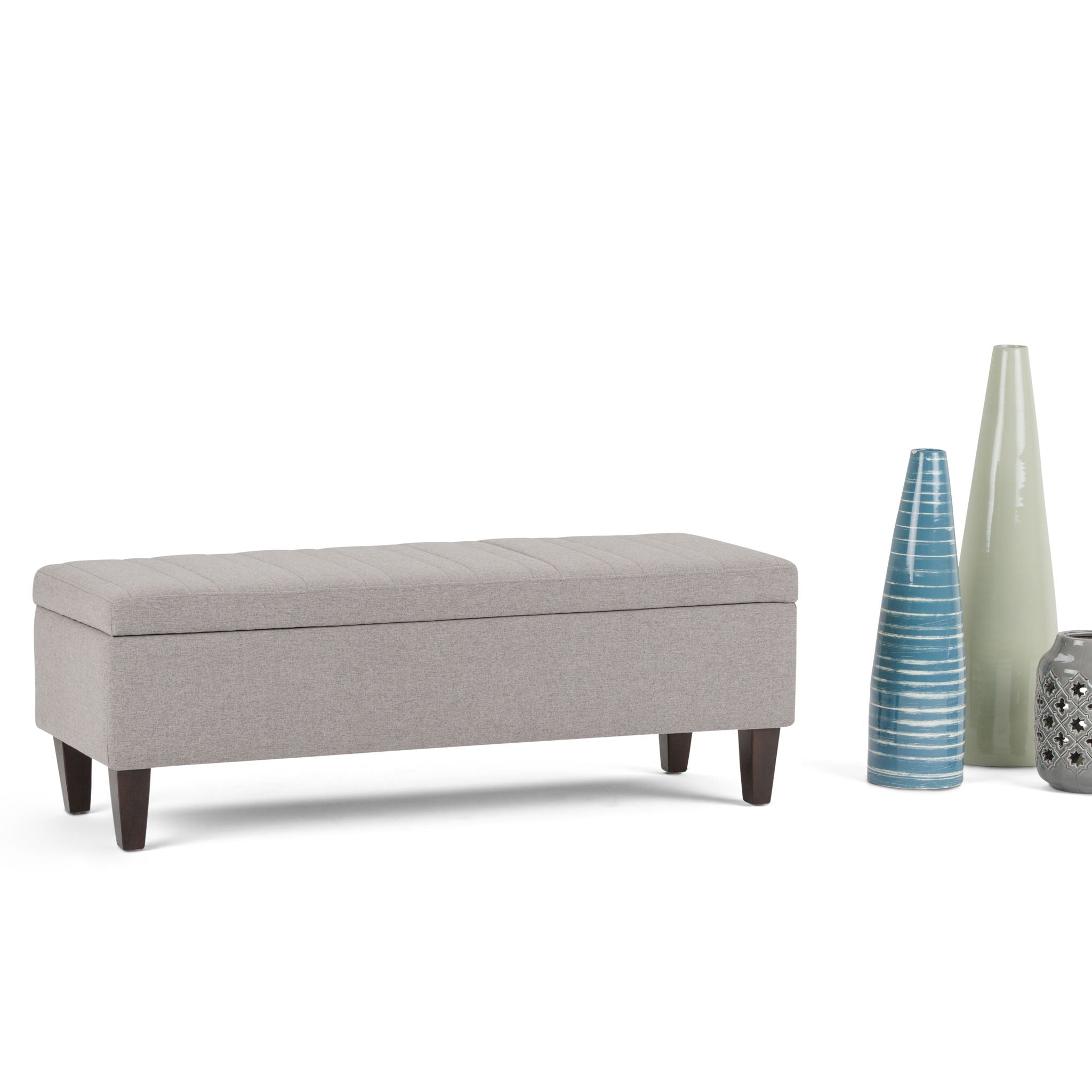 Monroe - Upholstered Storage Ottoman by HouseOfZazla