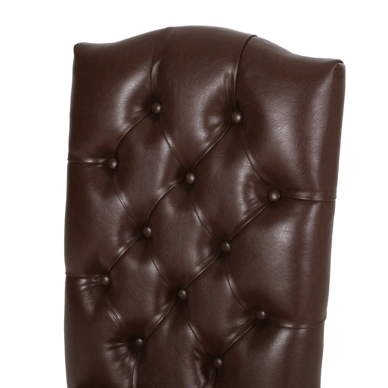Harriet Tufted Dining Chair With Button Tufting And Diamond Stitching by HouseOfZazla