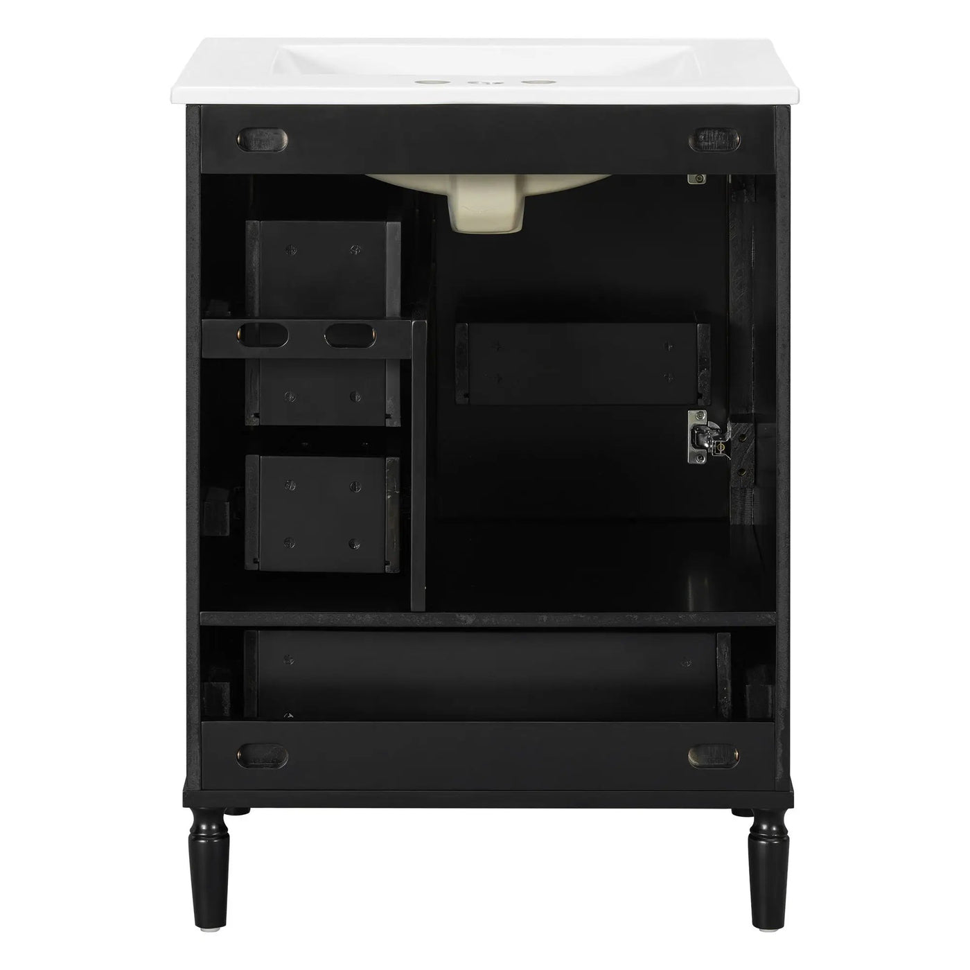 Traditional Bathroom Vanity Set With Soft Close Doors by HouseOfZazla
