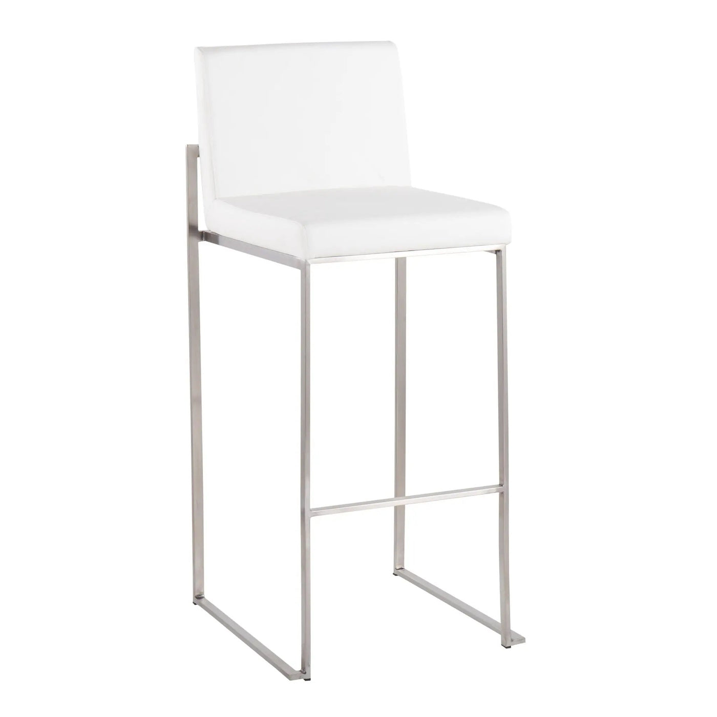 Fuji - Contemporary And Modern Elegance High Back Barstool by HouseOfZazla